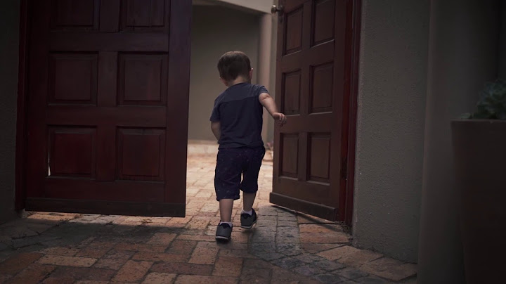 Cute kid running video clip (copyright free)