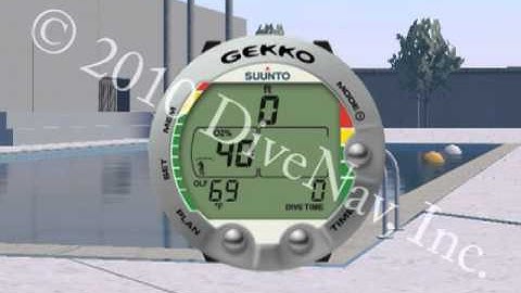 Suunto Gekko dive computer - Online Class - m1s1