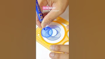 How many circles were drawn? part 3 🤔#2024 #shorts #spirograph #asmr  #condsty #oddlysatisfying