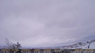 Timelapse Cam 1 - 29. mars 2023