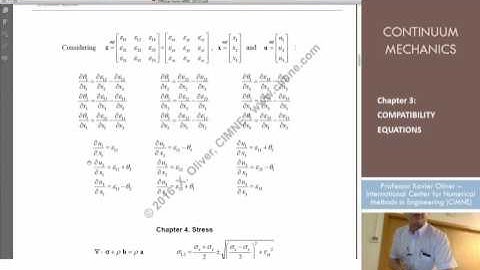 Continuum Mechanics - Ch 3 - Lecture 6 - Compatibility Equations in a Deformation Rate Field