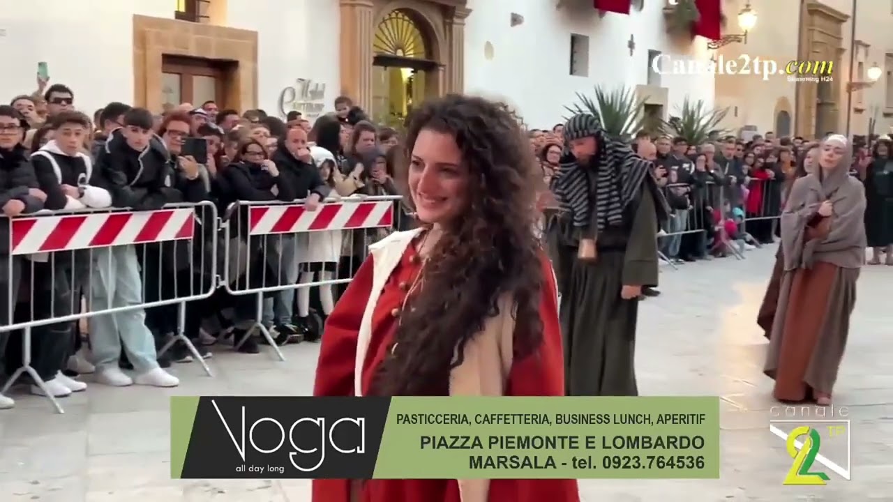 Il rientro della Sacra rappresentazione del Giovedì Santo a Marsala 2025