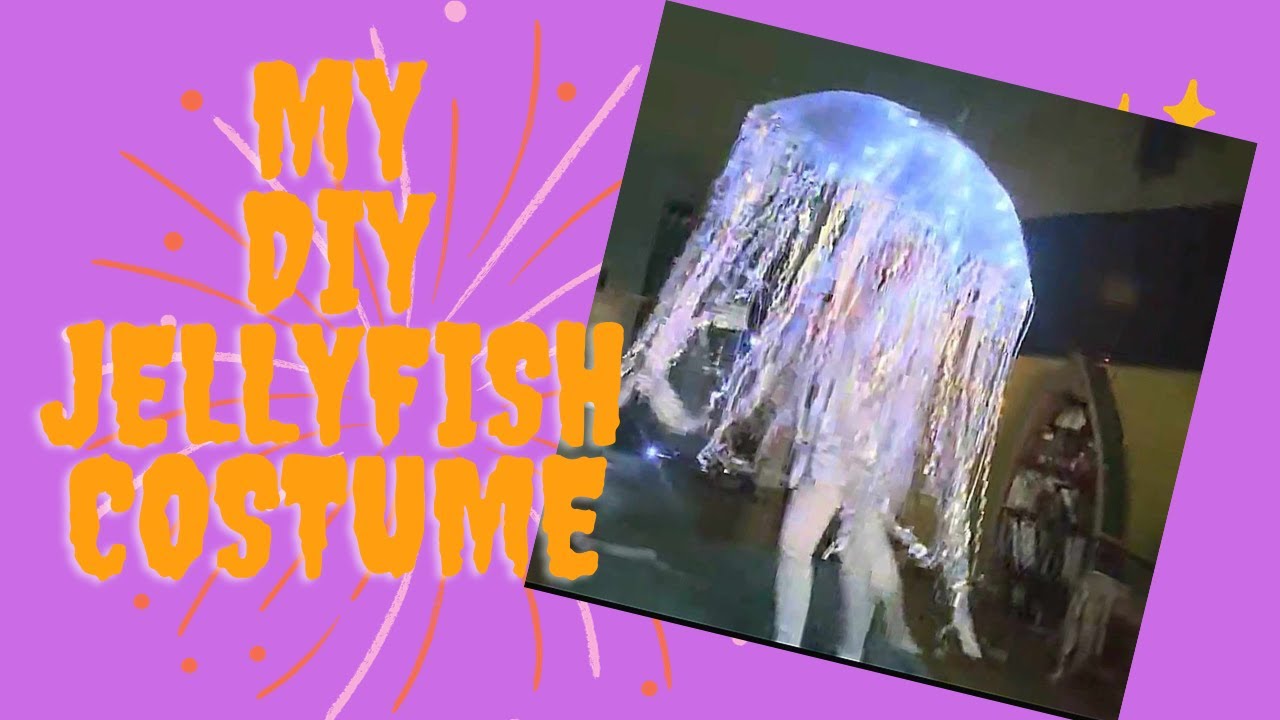 Cool Homemade Bio-Luminescent Jellyfish Costume