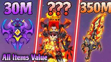 All Items Value List In Skyblock (june) || Blockman Go Skyblock Value List || NO1ARYAN