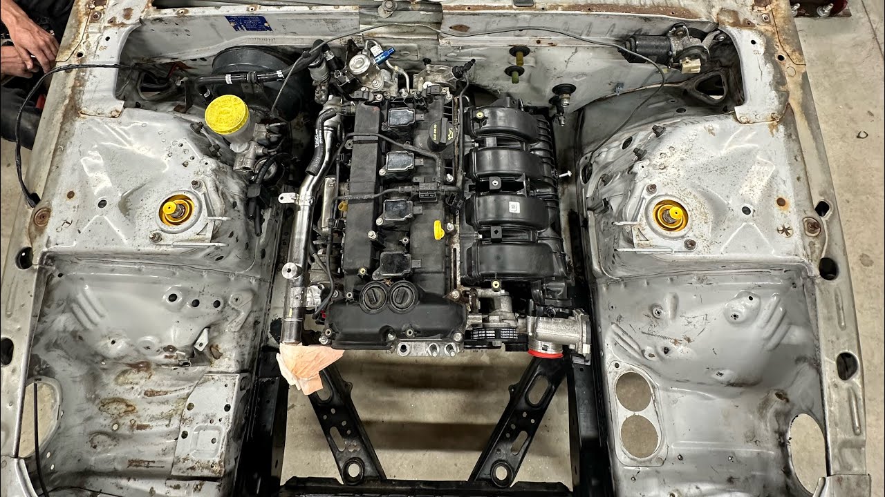 Ford ecoboost swapped skyline first start 