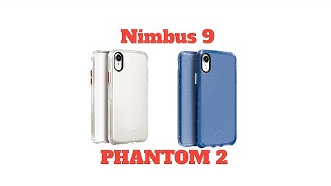 Nimbus 9  "PHANTOM 2" Cases For iPhone XR