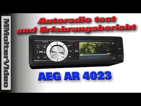 AEG AR 4023 Autoradio test und Erfahrungsbericht