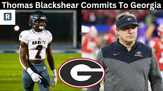 Thomas Blackshear Commits To Georgia | Georgia Football Recruiting News