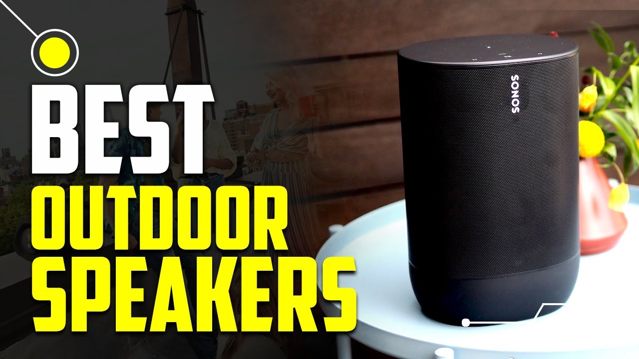 THE BEST OUTDOOR SPEAKERS! 2021 TechBee 2021 Speakers YouTube