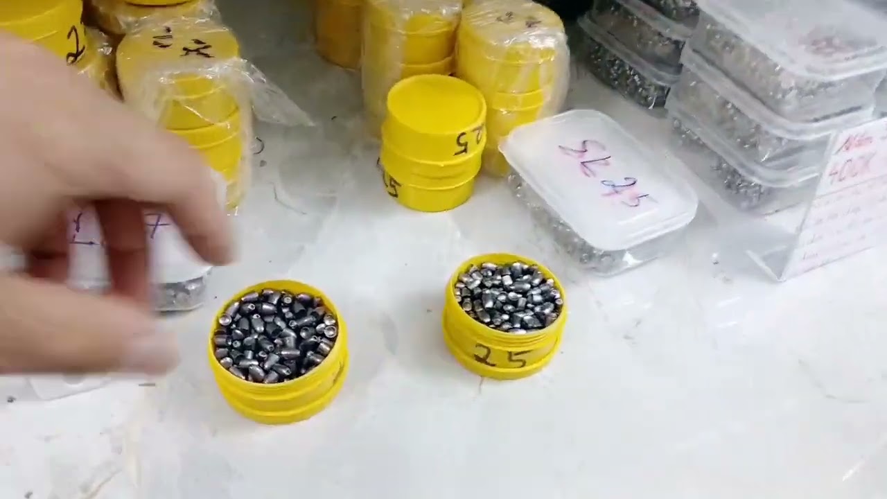 đạn chì các loại - nấm - slung/ không cọc, bao kiểm hàng. 0777249085