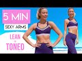 GET LEAN and TONED PILATES ARMS 💪💕 5 Minute Arm Workout to LOSE ARM FAT