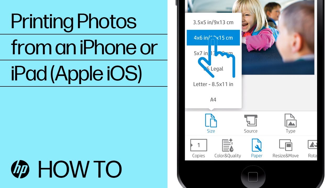 How To Print 4X6 Photos On Hp Printer From Iphone