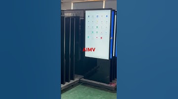 AIMV digital signage mass production aging test before delivery