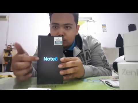 Samsung Galaxy Note 8 Unboxing (Malaysia) GOLD - YouTube