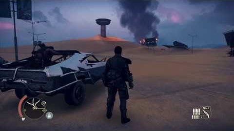 MAD MAX back to the  Scavenging Location under the airport | retourner à la décharge sous l