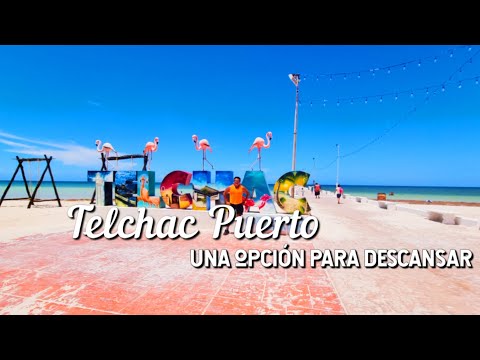 Conocimos Telchac Puerto en Yucatán | Deivideviaje | Ruta Tren Maya 4K