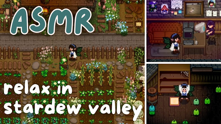 ASMR 🌱 get cozy with Stardew Valley | whispered gameplay