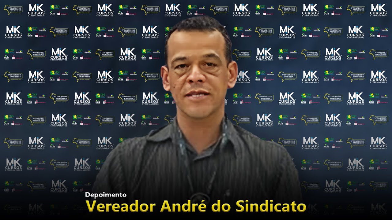 Depoimento do Vereador André do Sindicato do Município de  Nova Mamorés - RO