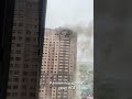 Москва после удара 18 июня, горит НПЗ