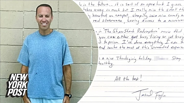 Subway Jared Fogle speaks for first time from pris...