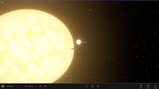 Universe Sandbox 2: Binary system part 7