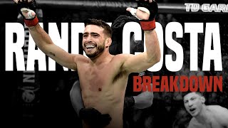 Randy Costa breaks down his combination work vs. Brandon Davis