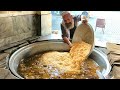 Kabuli pulao recipe  100 kg giant rice meat prepared  afghani pulao recipe  peshawar street food