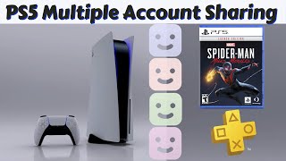 How To Share Playstation Plus On Ps5 + How to Share Games on the Same PS5