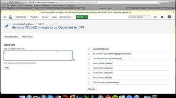 JIRA   How to Add Watchers