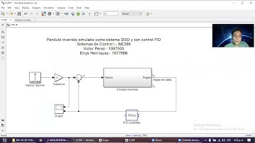 Péndulo Invertido PID SISO - INTEC - Sistemas de Control I - Simulink MATLAB