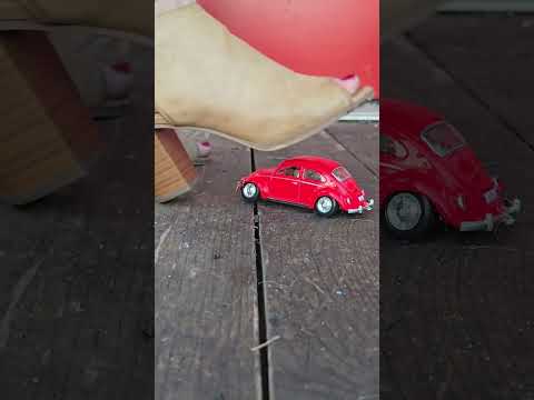 Model car stomp in heels. Full video on premiun #modelcarcrush #asmrcrush #highheels #asmrcrunch