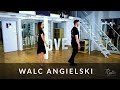 Walc angielski  podstawy  lekcja taca  studio taca rytm  english waltz tutorial in polish