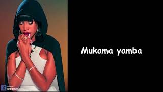 Mukama Yamba (lyrics video) Sheebah