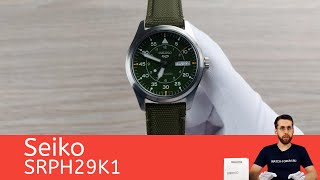 Оранжево-зелёная пятёрка / Seiko SRPH29K1