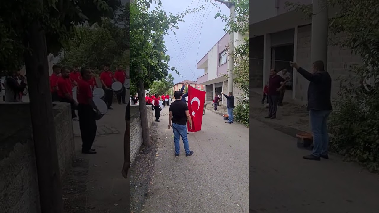 Davul zurna Bayrak asma Osmaniye (MEVLÜT DEMİR DÜĞÜN )
