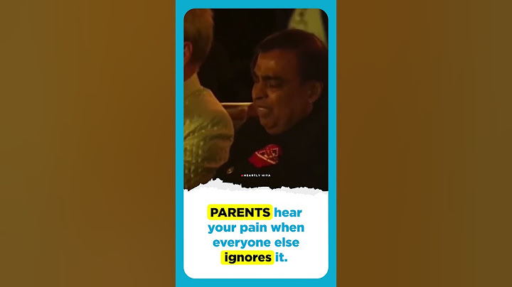 Anant Ambani's 😭 Emotional Speech 💬 Parents 👨‍👩‍👧‍👦 hear 👂🏻 your pain when everyone else ignores it