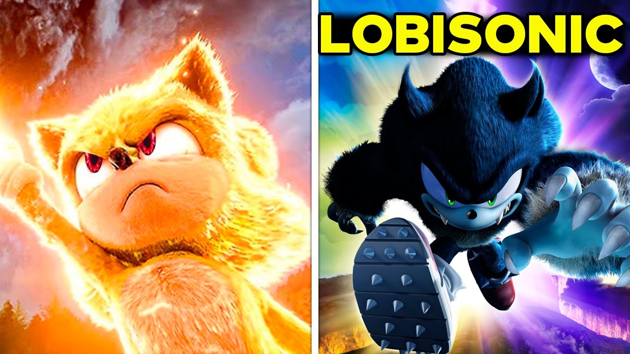 8 VERSÕES INCRÍVEIS do Sonic em Games, Desenhos e Filmes!