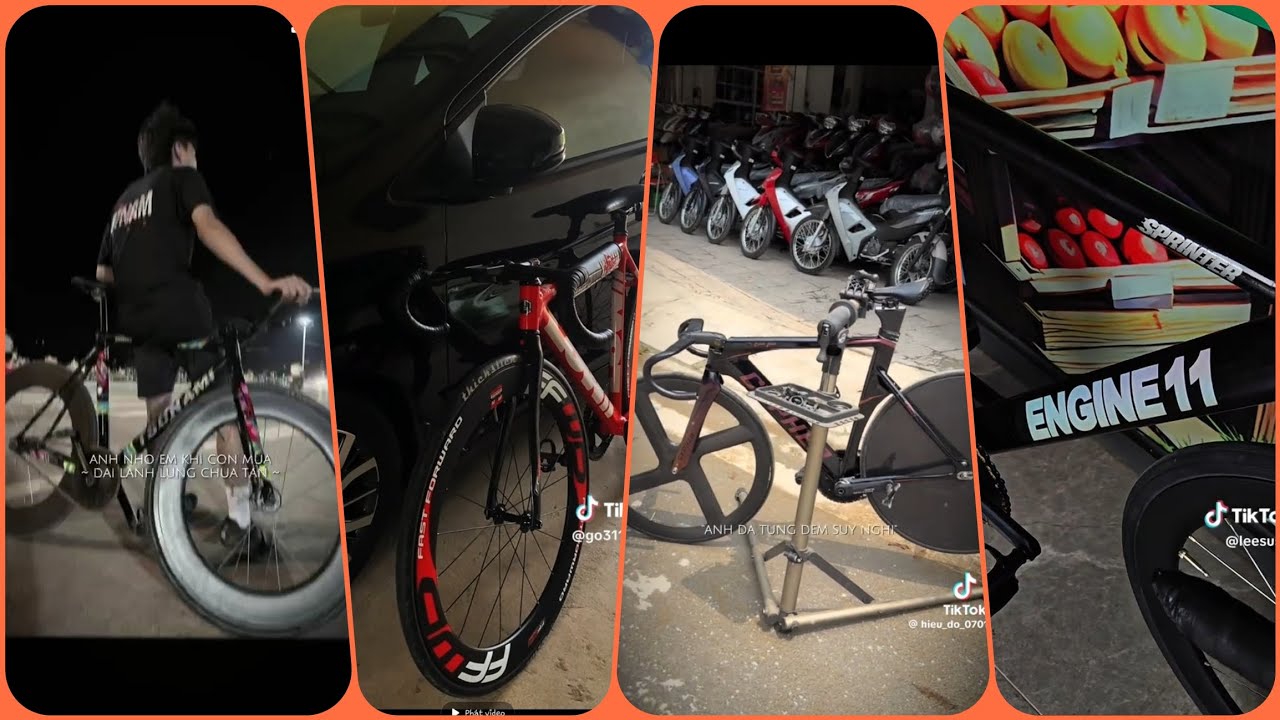 Natshi Fixed Gear | Tổng hợp Tiktok Fixed Gear | Chiến thần thể hiện và khoe mẻ sự giàu có #fixie