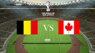 Бельгия - Канада Обзор матча 23.11.2022. Чемпионат мира 2022.