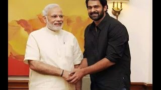 Hero Prabhas meets PM Narendra Modi