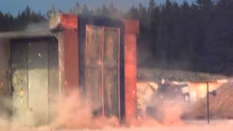 Blast Resistant Facade Test