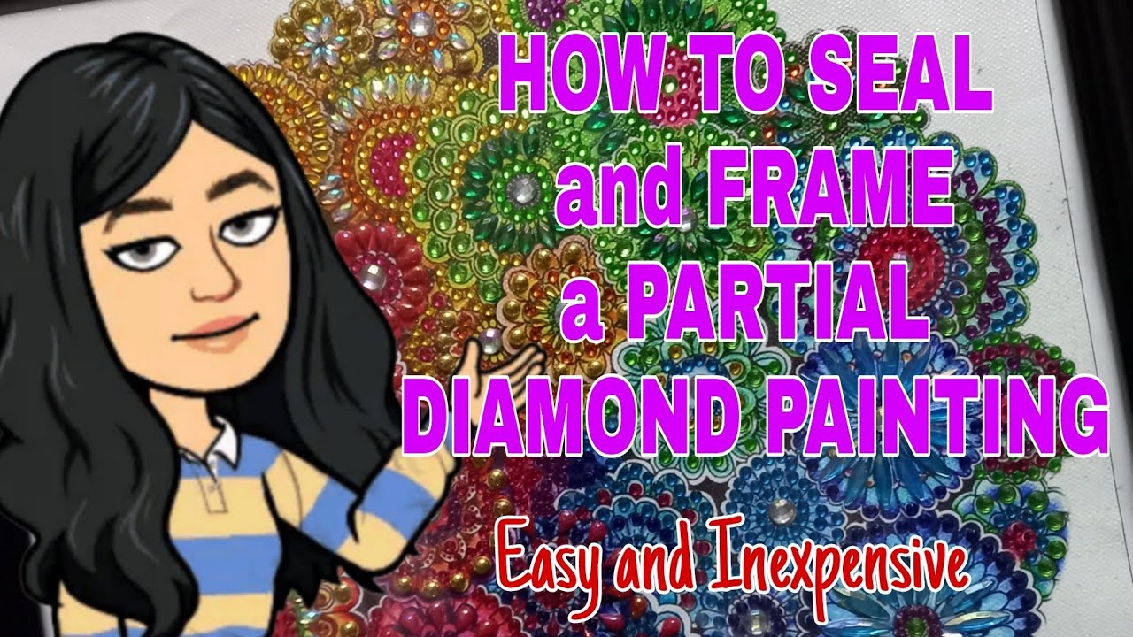 How to Seal a Diamond Painting - Diamond Painting House