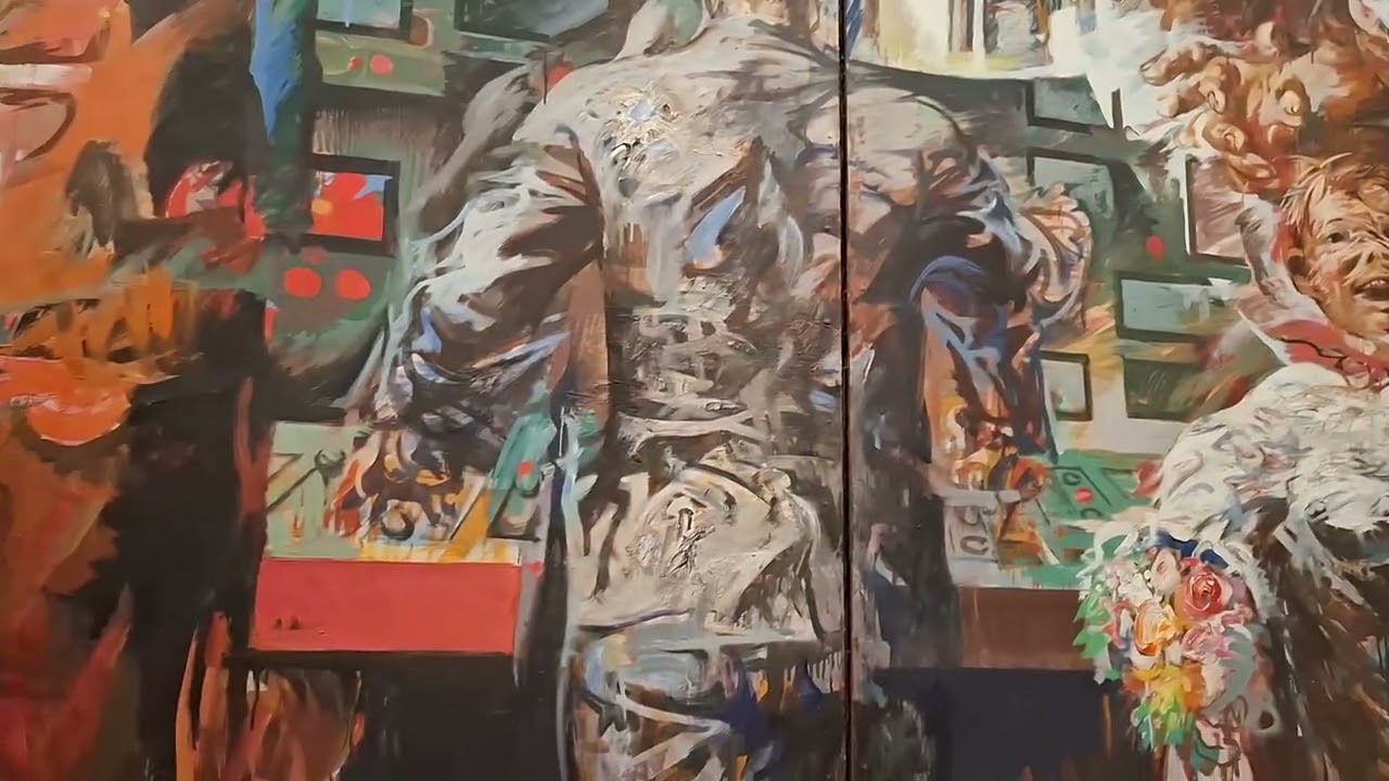 Neue Nationalgaleri Berlin WILLI SITTE 1921.                 "Leuna 1967-1969"