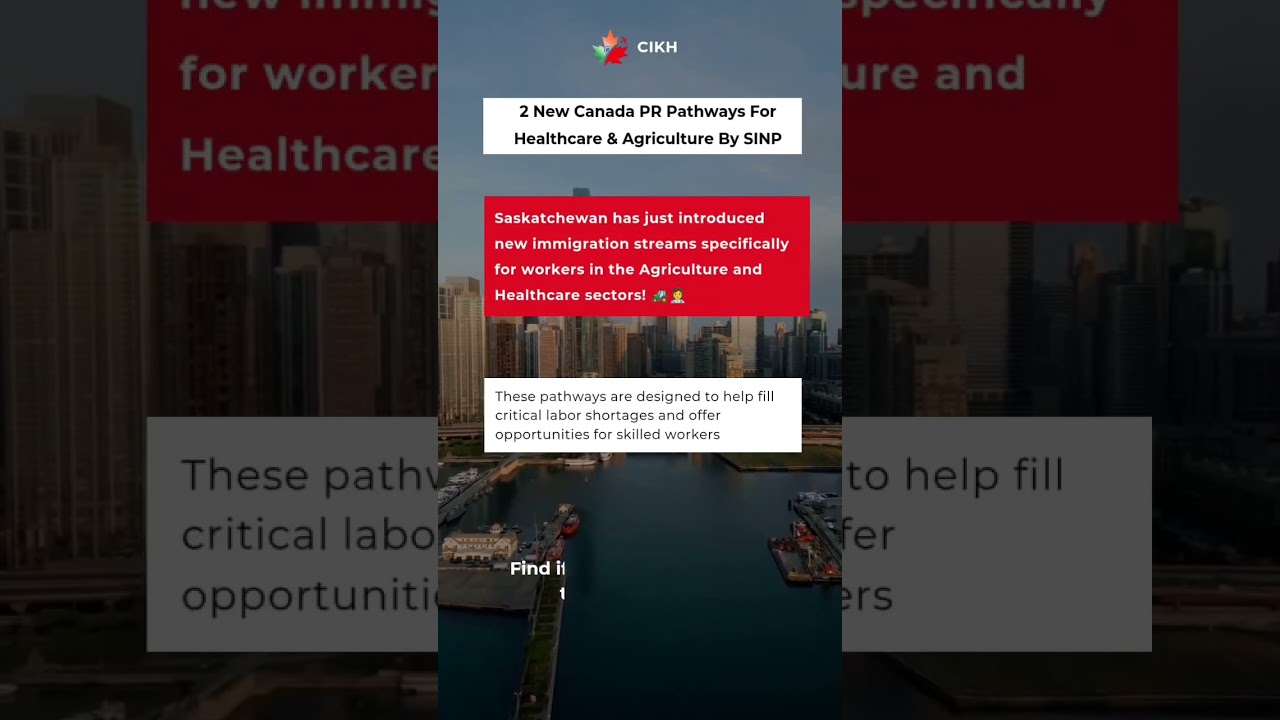 New Saskatchewan PR Pathways: SINP Agriculture & Healthcare Opportunities for 2024 | CIKH 