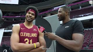 Tristan Thompson hilariously takes over mic at Cleveland Cavaliers Media Day