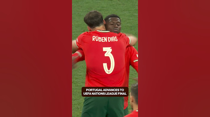 Cristiano Ronaldo and Portugal advance to the UEFA National League final 🇵🇹 #UEFAnationsleague