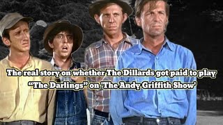 Rodney Dillard: The real story on whether we got paid to play “The Darlings” on Andy Griffith Show