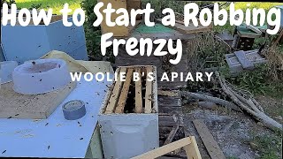How to Start a Robbing Frenzy