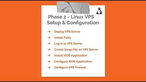 XIOS Masternode Setup - Phase 2 - Linux VPS Setup