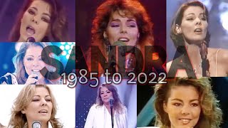 Video thumbnail of "SANDRA 1985 TO 2022"